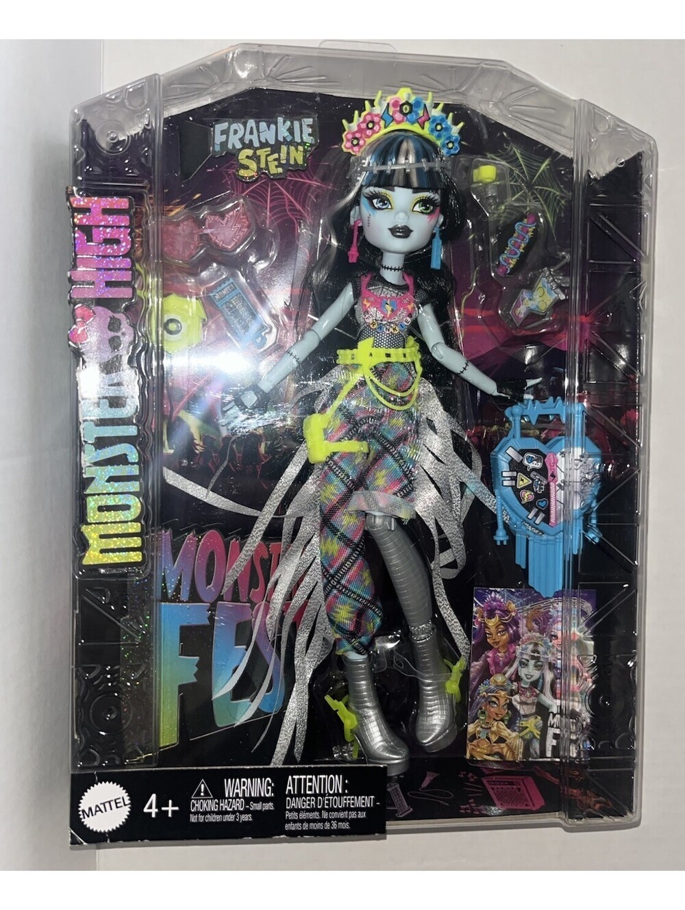 2024 Monster High Monster Fest Frankie Stein Fashion Doll -NEW!
